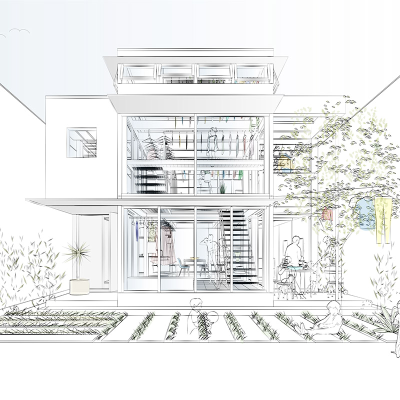 洗濯物室内干しプロジェクト(仮称)